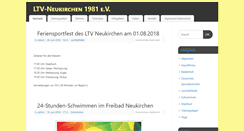 Desktop Screenshot of ltv-neukirchen.de